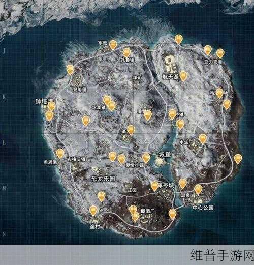 和平精英绿洲世界，华科眼镜湖位置大揭秘
