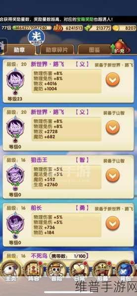 航海王强者之路，金币获取秘籍大公开
