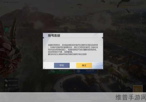 和平精英名字冻结时间精准查询指南