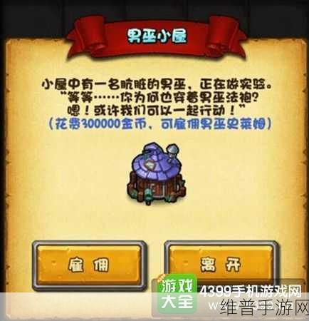 不思议迷宫男巫之道,探寻神秘秘藏之术
