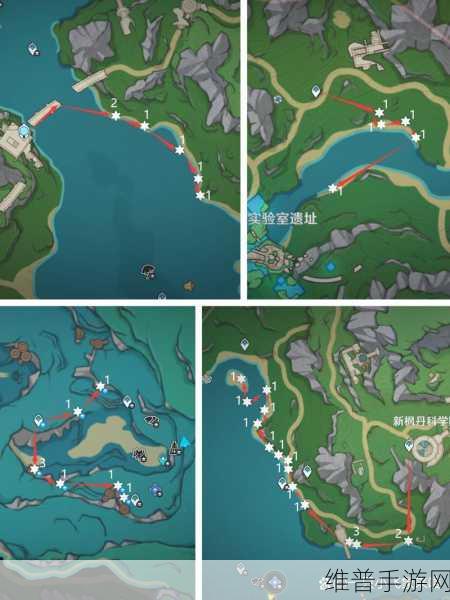 原神幽光星星采集全攻略，位置与路线大揭秘