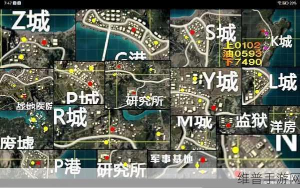 和平精英绿洲世界华科眼镜湖位置全攻略