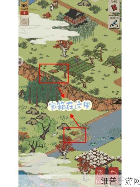 江南百景图秦淮河畔宝箱位置全解析