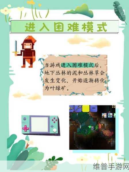 泰拉瑞亚，打造叶绿矿农场的详细指南
