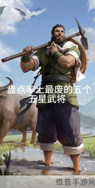 率土之滨，五星猛将谁与争锋？实用武将大盘点