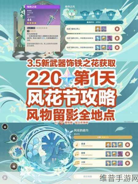 原神风花节留影任务，全面攻略与技巧解析