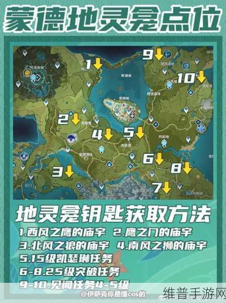 原神肃霜之路逐月符详细位置及寻找攻略