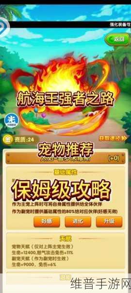 航海王强者之路最新更新大揭秘