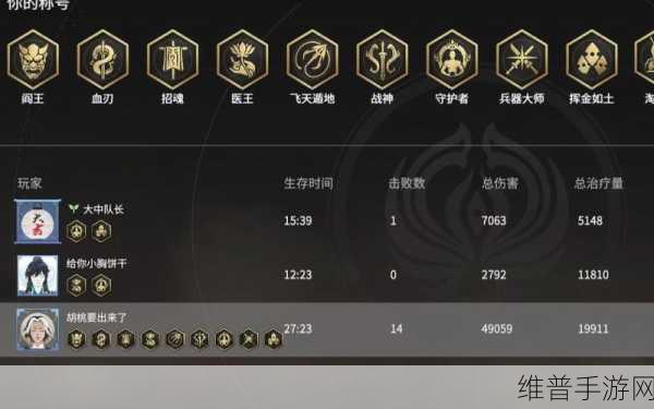 永劫无间医王成就达成全攻略