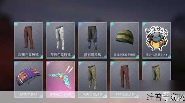 和平精英，无畏军需宝箱稀有物品获取秘籍