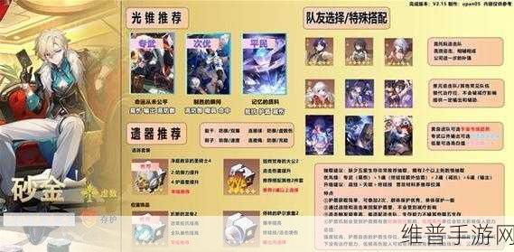 崩坏，星穹铁道砂金光锥搭配全攻略