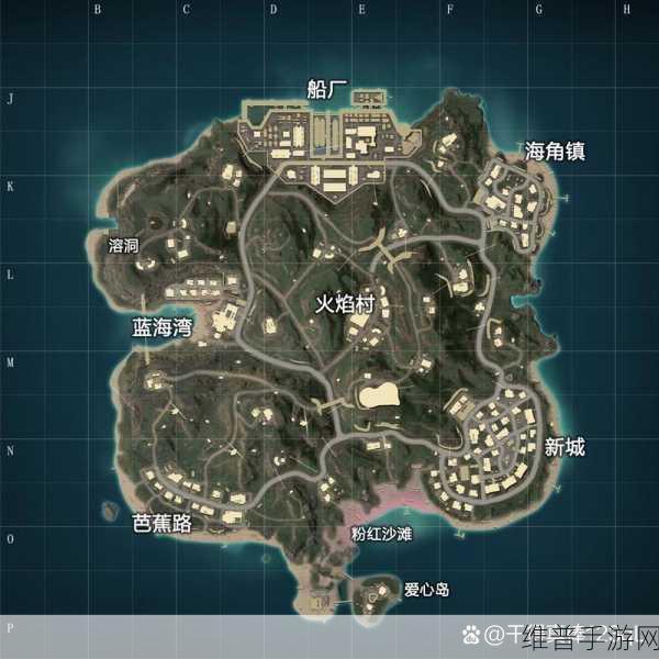 和平精英，沙漠别墅区车库精准定位指南