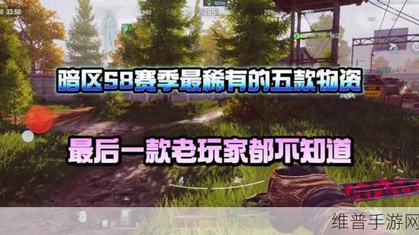 暗区突围物资全解析，助你称霸战场