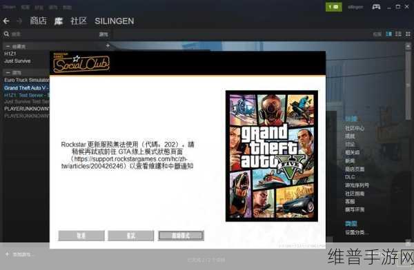 GTA5 进游戏显示异常问题全解析及修复指南