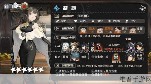 新月同行荔倾角色全方位解析