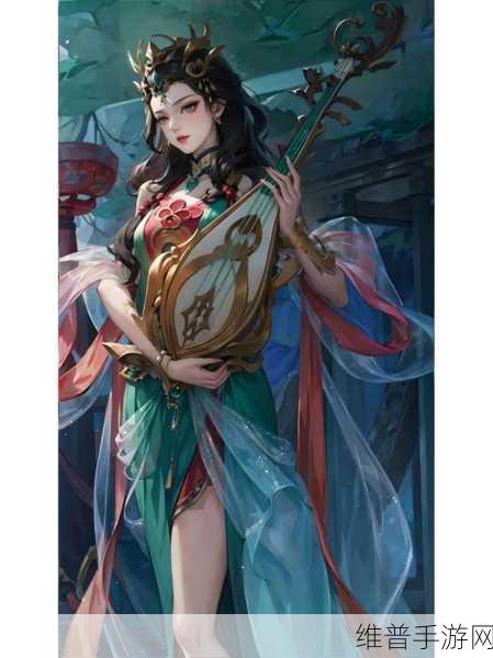 王者荣耀，杨玉环新皮肤立绘惊艳亮相，美学之巅的璀璨绽放