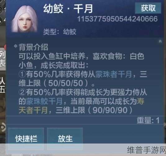 妄想山海人鱼侍从获取与资质全解析