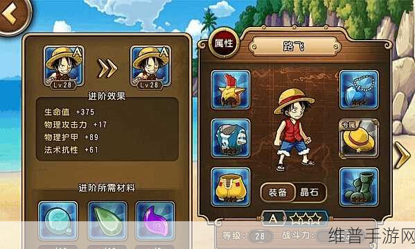 航海王启航战斗系统全攻略，技能掌控实战秘籍