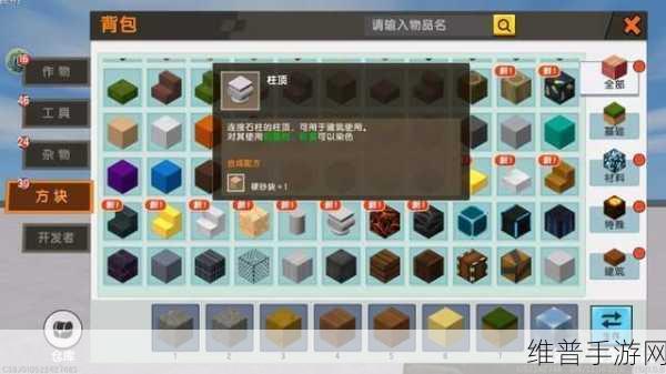 迷你世界方块复制器的秘密武器，详尽使用指南