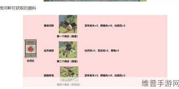 江南百景图晴山蓝颜料获取秘籍大公开