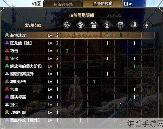 怪物猎人 3 弓之抉择,精准标准全解析
