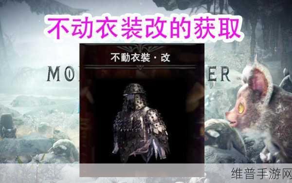 怪物猎人世界体力衣装获取秘籍大公开