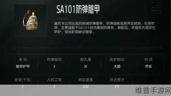 暗区突围单排装备精选指南
