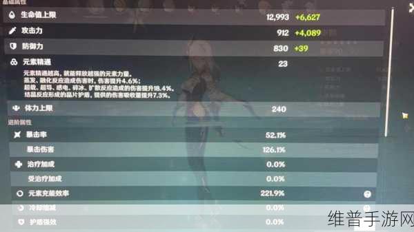 原神申鹤面板毕业标准与装备指南