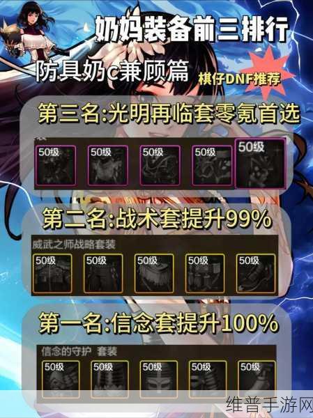 2023 年 DNF 手游奶妈最强装备搭配指南