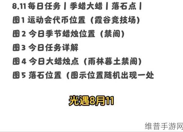 光遇蜡烛速得秘籍 助你轻松积累
