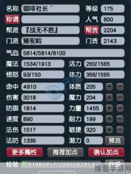 梦幻西游 175 狮驼岭伤害达标攻略