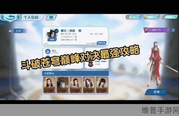 斗破苍穹巅峰对决，极速升级秘籍大公开