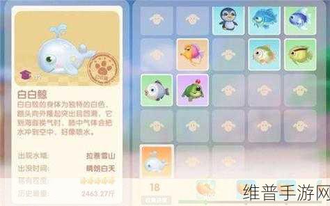 摩尔庄园手游,白白鲸用途大揭秘