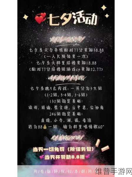 王者荣耀 2024 七夕活动全攻略