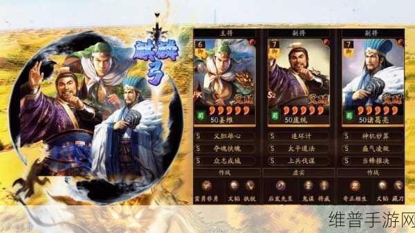 少年三国志 2 姜维阵容的绝佳搭配攻略