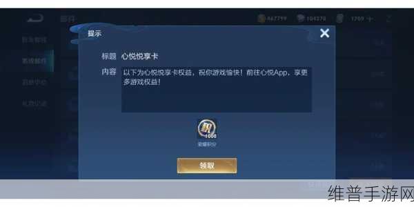 王者荣耀悦享卡，全方位解析其独特魅力与实用价值