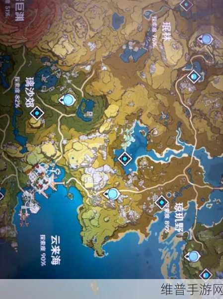 原神云来海四个石柱点亮秘籍大公开