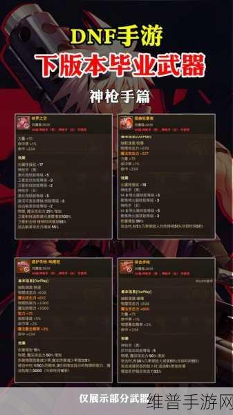DNF60 版本武神装备全解析