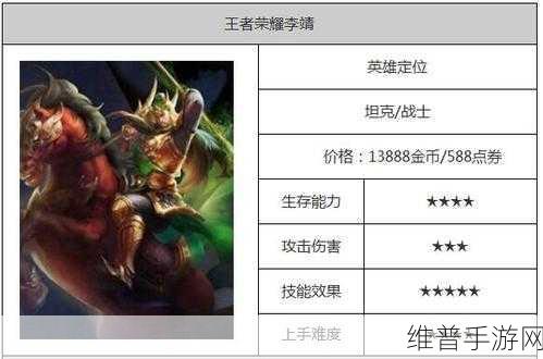 王者荣耀李靖上线时间大揭秘及详细攻略