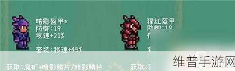 泰拉瑞亚手游前期饰品的绝佳之选