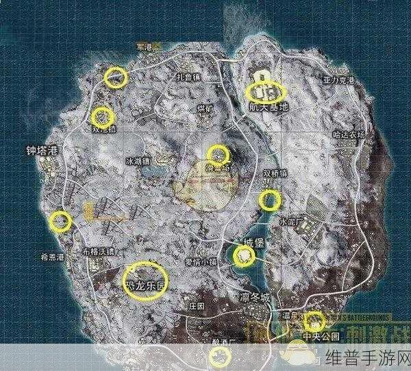 绝地求生刺激战场雪地地图年兽位置全揭秘