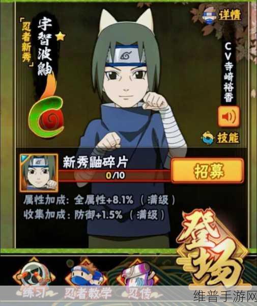 火影忍者手游，宇智波鼬的搭档们探秘