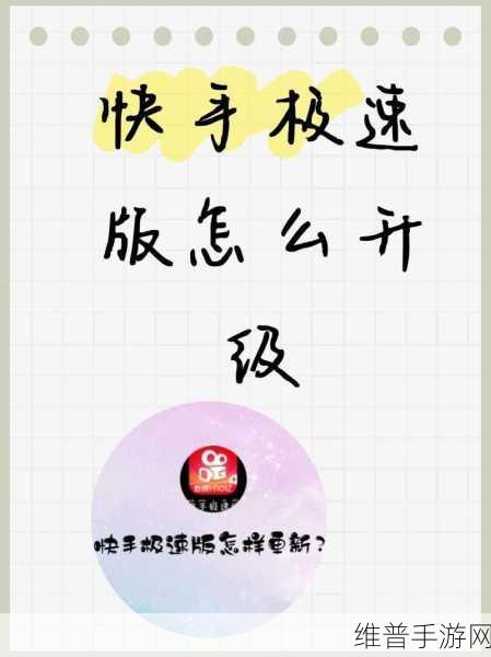 快手极速版升级秘籍大公开