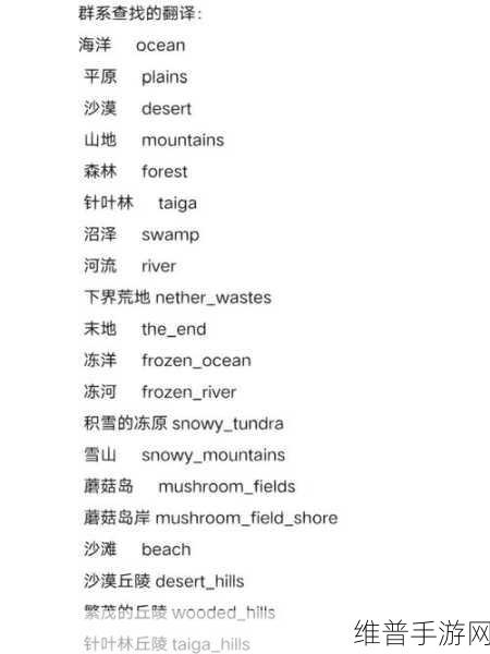 我的世界，探寻查找建筑物指令的奥秘