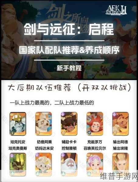 剑与远征启程，新手最强阵容搭配秘籍