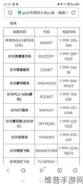 GTA5 幻想之旅，畅玩虚拟世界秘籍