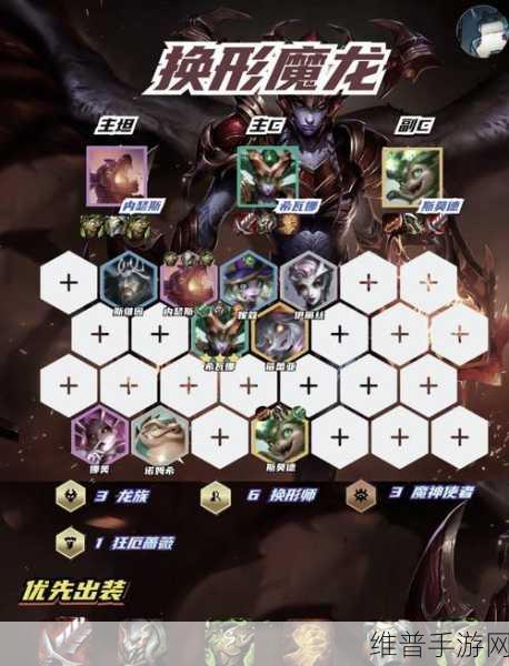 金铲铲之战S12 换形龙族阵容的无敌攻略