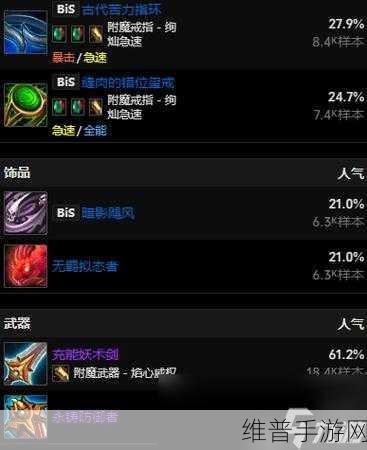 魔兽世界手游奥术法师装备全解析