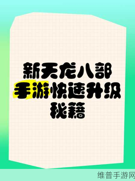 天龙八部手游,高手进阶的关键秘籍