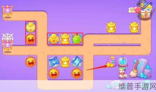 保卫萝卜 4 阿波与魔法宝藏第 60 关通关秘籍大揭秘